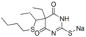 CAS#: 67050-80-0, 5-[1-(Butylthio)Propyl]-5-Ethyl-2-Sodiothio-4,6(1H,5H)-Pyrimidinedione
