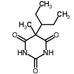 CAS#: 67051-00-7, 5-Methyl-5-(3-pentanyl)-2,4,6(1H,3H,5H)-pyrimidinetrione