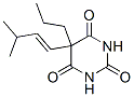 CAS 登录号：67051-28-9， 5-(3-甲基-1-丁烯基)-5-丙基巴比妥酸