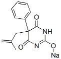 CAS#: 67051-54-1, 5-(2-Methyl-2-Propenyl)-5-Phenyl-2-Sodiooxy-4,6(1H,5H)-Pyrimidinedione