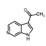 CAS#: 67058-71-3, 1-(1H-Pyrrolo[2,3-c]pyridin-3-yl)ethanone