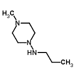 CAS#: 670749-70-9, 4-methyl-N-propyl-piperazin-1-amine