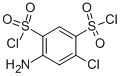 CAS#: 671-89-6, 4-Amino-6-Chloro-Benzene-1,3-Disulfonyl Dichloride