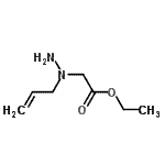 CAS#: 671198-40-6, Ethyl (1-allylhydrazino)acetate