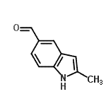 CAS#: 671215-52-4, 2-Methyl-1H-indole-5-carbaldehyde