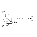 CAS#: 67183-66-8, (5alpha,6alpha)-3-Methoxy-17-methyl-7,8-didehydro-4,5-epoxymorphinan-6-ol phosphate hydrate (1:1:2)