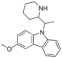 CAS 登录号:67196-09-2, 6-甲氧基-9-(1-甲基-2-哌啶基甲基)-9H-咔唑