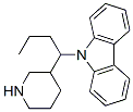 CAS 登录号：67196-17-2， 9-(1-丙基-3-哌啶基甲基)-9H-咔唑