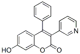 CAS 登录号：67210-69-9， 7-羟基-4-苯基-3-(3-吡啶基)-2H-1-苯并吡喃-2-酮