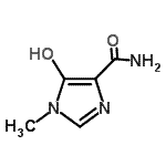 CAS 登录号：67218-76-2， 5-羟基-1-甲基-1H-咪唑-4-甲酰胺