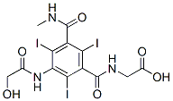 CAS#: 67227-35-4, N-[3-[(Hydroxyacetyl)Amino]-5-Methylaminocarbonyl-2,4,6-Triiodobenzoyl]Glycine