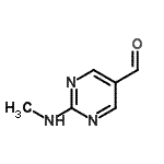 CAS#: 672307-83-4, 2-(Methylamino)-5-pyrimidinecarbaldehyde