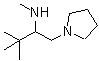 CAS#: 672310-03-1, N,3,3-Trimethyl-1-(1-pyrrolidinyl)-2-butanamine