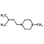 CAS#: 67232-27-3, 1-(Isopropoxymethyl)-4-methylpiperazine