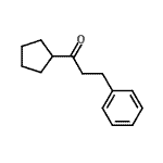 CAS#: 67281-41-8, 1-Cyclopentyl-3-phenyl-1-propanone