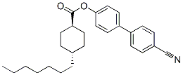 CAS#: 67284-61-1, trans-4-Heptyl-Cyclohexanecarboxylic Acid 4'-Cyano(1,1'-Biphenyl)-4-Ylester
