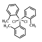 CAS#: 6729-60-8, Dichloro[tris(2-methylphenyl)]-lambda<sup>5</sup>-bismuthane