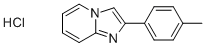 CAS 登录号:67292-99-3, 2-(对甲苯基)咪唑并(1,2-a)吡啶盐酸盐