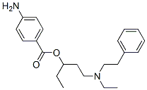 CAS#: 67293-42-9, 4-Aminobenzoic Acid 1-Ethyl-3-[Ethyl(Phenethyl)Amino]Propyl Ester