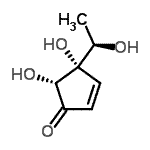 CAS#: 672948-79-7, (4S,5R)-4,5-Dihydroxy-4-[(1R)-1-hydroxyethyl]-2-cyclopenten-1-one