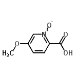 CAS#: 672957-93-6, 5-Methoxy-2-pyridinecarboxylic acid 1-oxide