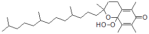 CAS#: 67353-73-5, 8a-Hydroperoxy-2,5,7,8-tetramethyl-2-(4,8,12-trimethyltridecyl)-3,4-dihydrochromen-6-one