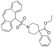 CAS#: 67361-14-2, 1-[(5H-Dibenzo[a,d]Cyclohepten-5-Yl)Sulfonyl]-4-Phenyl-4-Piperidinecarboxylic Acid Ethyl Ester