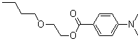 CAS#: 67362-76-9, 4-(Dimethylamino)-Benzoic Acid 2-Butoxyethyl Ester