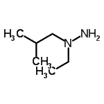 CAS#: 67398-35-0, 1-Ethyl-1-isobutylhydrazine