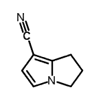 CAS#: 67421-67-4, 2,3-Dihydro-1H-pyrrolizine-7-carbonitrile