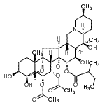 CAS#: 6746-01-6, (3beta,6alpha,7alpha,15alpha,16beta)-6,7-Diacetoxy-3,4,14,16,20-Pentahydroxy-4,9-Epoxycevan-15-Yl 2-Methylbutanoate
