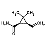 CAS#: 67506-07-4, (1R,3S)-2,2-Dimethyl-3-vinylcyclopropanecarboxamide