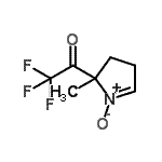 CAS#: 675105-43-8, 2,2,2-Trifluoro-1-(2-methyl-1-oxido-3,4-dihydro-2H-pyrrol-2-yl)ethanone