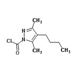 CAS#: 67514-69-6, 4-Butyl-3,5-dimethyl-1H-pyrazole-1-carbonyl chloride