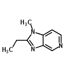 CAS#: 675581-77-8, 2-Ethyl-1-methyl-1H-imidazo[4,5-c]pyridine