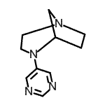 CAS#: 675589-91-0, 4-(5-Pyrimidinyl)-1,4-diazabicyclo[3.2.1]octane