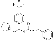 CAS#: 675602-73-0, Benzyl methyl{2-(1-pyrrolidinyl)-1-[4-(trifluoromethyl)phenyl]ethyl}carbamate