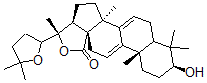 CAS 登录号:6758-71-0, (22R)-22,25-环氧-3beta,20-二羟基羊毛甾-7,9(11)-二烯-18-酸 18,20-内酯