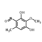 CAS#: 675845-54-2, 2-Methoxy-5-methyl-4-nitroso-1,3-benzenediol