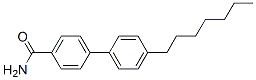 CAS 登录号：67599-21-7， 4-庚基联苯-4'-甲酰胺