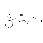 CAS#: 676168-79-9, 2-Ethyl-1-[2-(2-methyl-1,3-dioxolan-2-yl)ethyl]cyclopropanol