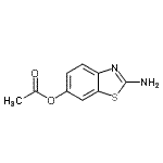 CAS#: 67617-81-6, 2-Amino-1,3-benzothiazol-6-yl acetate