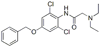 CAS 登录号：67625-04-1， 4'-(苄氧基)-2',6'-二氯-2-(二乙基氨基)乙酰苯胺