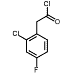 CAS#: 676348-45-1, (2-Chloro-4-fluorophenyl)acetyl chloride