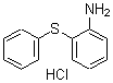 CAS 登录号：6764-13-2， 2-(苯基硫代)-苯胺盐酸盐(1:1)