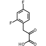 CAS 登录号：676530-01-1， 3-(2,4-二氟苯基)-2-氧代丙酸