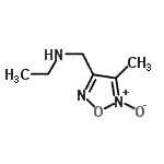 CAS#: 676539-93-8, N-[(4-Methyl-5-oxido-1,2,5-oxadiazol-3-yl)methyl]ethanamine
