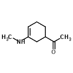 CAS 登录号：67654-06-2， 1-[3-(甲基氨基)-3-环己烯-1-基]乙酮