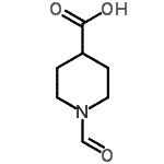 CAS#: 67659-34-1, 1-Formyl-4-piperidinecarboxylic acid