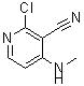 CAS#: 676601-68-6, 2-Chloro-4-(methylamino)nicotinonitrile